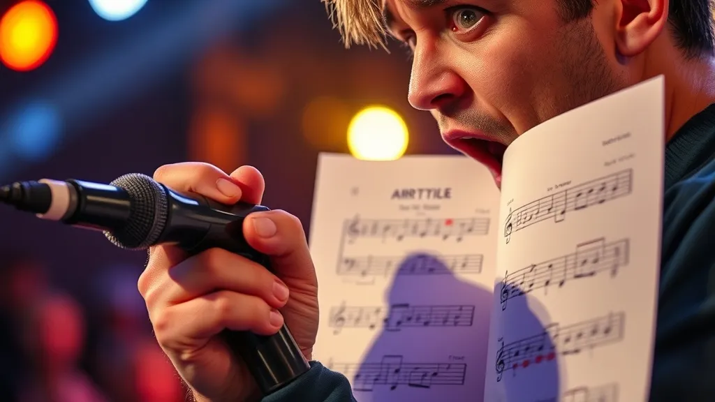 Chanteur en direct : les fausses notes les plus mémorables des concerts