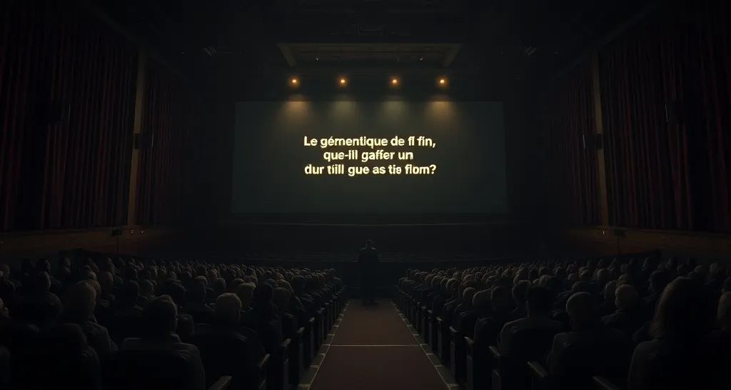 Le générique de fin peut-il gâcher un film ? Analyse d'une erreur fatale